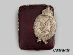 Germany, Imperial. An Air Gunner Badge, With Case, C. 1925