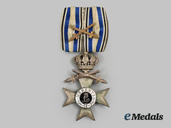 Bavaria, Kingdom. A Military Merit Cross, Ii Class With Crown And Swords
