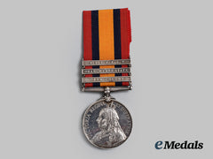United Kingdom. A Queen’s South Africa Medal To Pte. Woods, Scots Guards