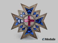 Bavaria, Kingdom. A Fine Military Order Of St. George, Grand Cross Star With 'Brilliance', C.1900