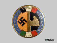 Germany, Third Reich. An Italo-German Cultural Association Membership Badge