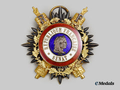 France, Third Republic. A Badge Of The Senator Of The Third Republic