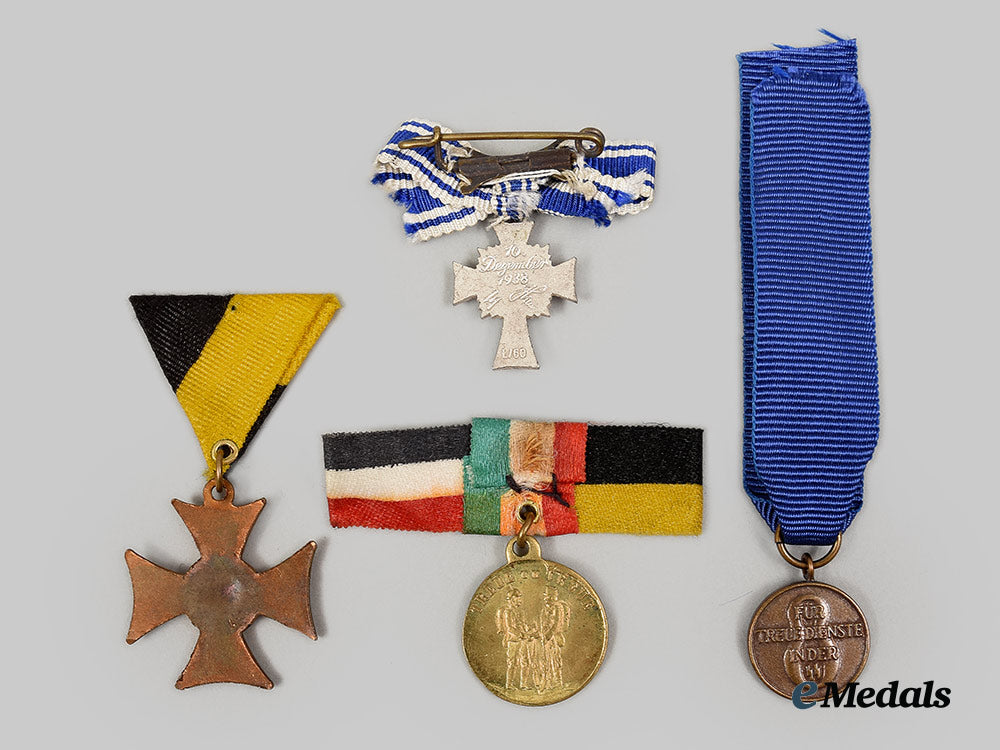 germany,_imperial;_germany,_third_reich._a_mixed_lot_of_miniature_decorations_ai1_8745_1_1