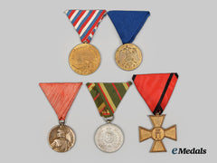 Yugoslavia, Kingdom; Serbia, Mixed Lot Of Medals