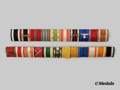 Germany, Imperial; Germany, Third Reich. A Pair Of Ribbon Bars, Post-1945 Assembly