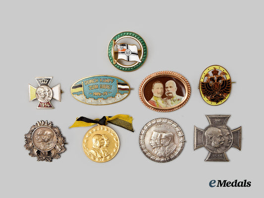 germany,_imperial._a_mixed_lot_of_first_world_war_patriotic_badges_ai1_9017_1