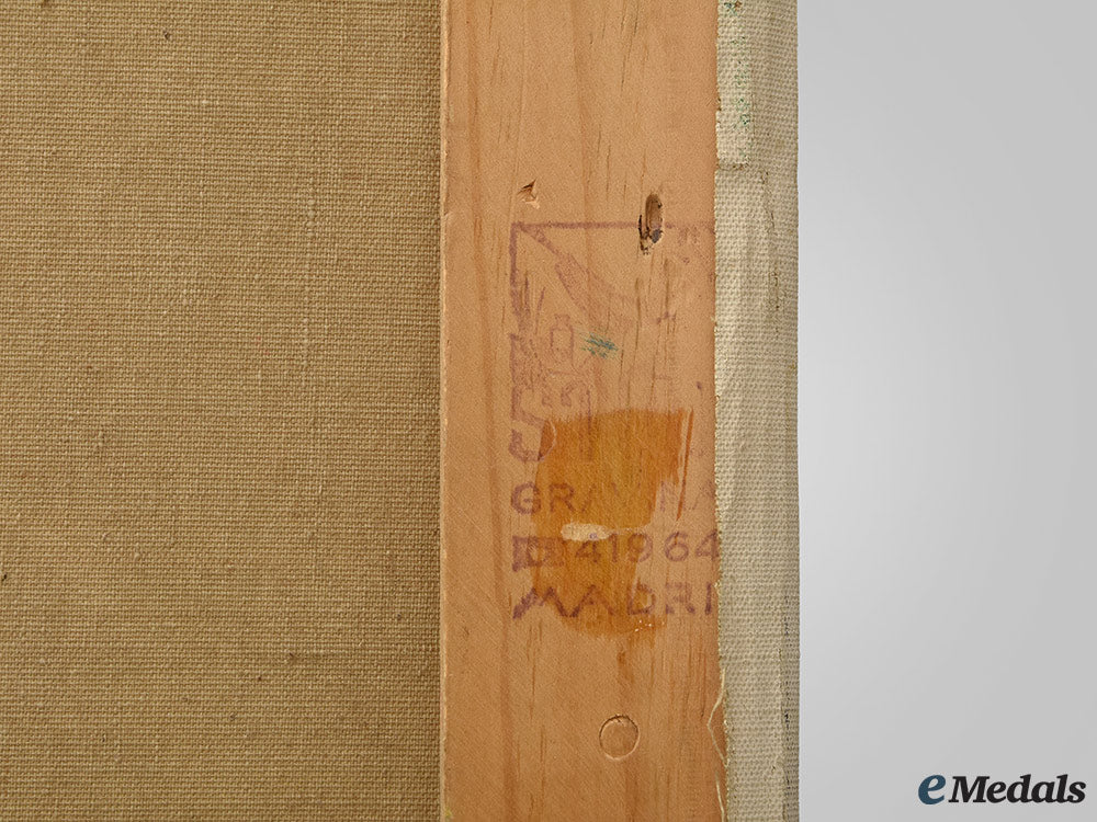 spain,_facist_state._an_oil_painting_depicting_a_dog_fight_during_the_spanish_civil_war,_by_e._alonso_esteban_ai23_cbb_7306_1