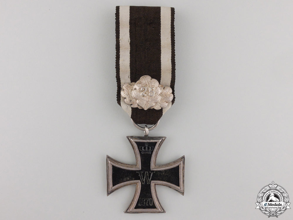 an1870_iron_cross_second_class_with25_years_jubilee_spange_an_1870_iron_cro_556877a3c2554