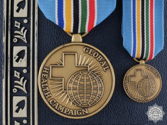 An American Public Health Service Global Health Campaign Medal