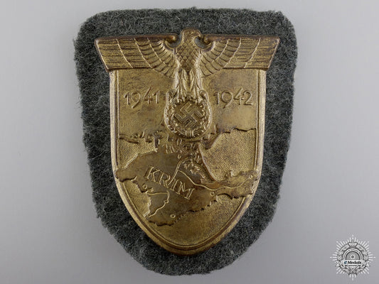 an_army_issued_vaulted_krim_campaign_shield_an_army_issued_v_54a2fa92e9a44