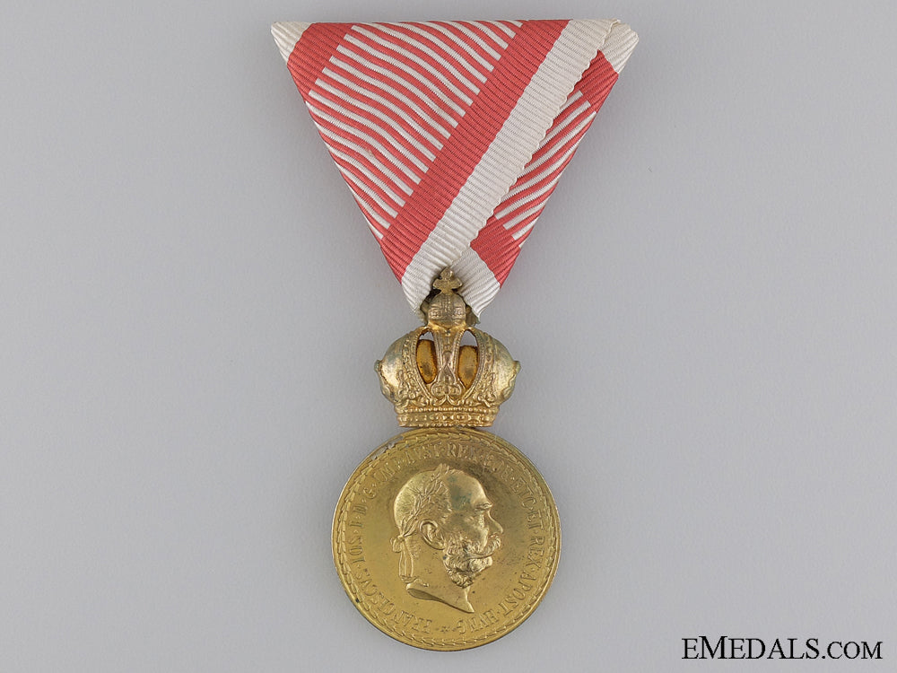 an_austrian_military_merit_medal"_signum_laudis";_bronze_grade,_an_austrian_mili_542adbf3bd994