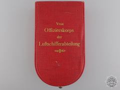 An Austrian Military Merit Cross Case For Officer's Of The Airship Division