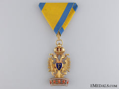 An Austrian Order Of The Iron Crown In Gold By Viennese Maker Rothe