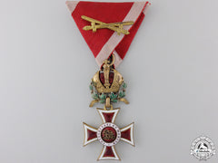 An Austrian Order Of Leopold With War Decoration; Knight`s Cross