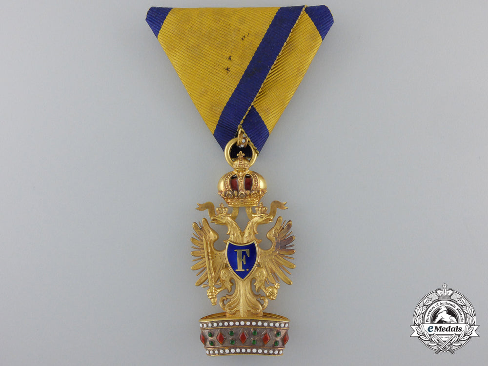 an_austrian_order_of_the_iron_crown_in_gold_by_rothe_an_austrian_orde_55ca4c7ee50f5
