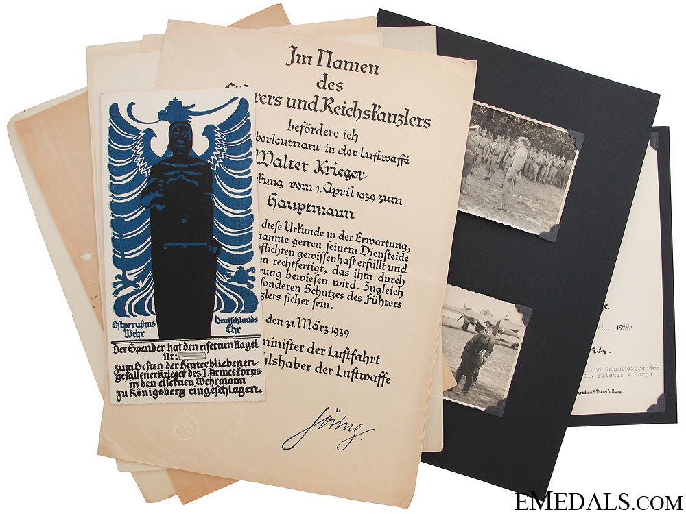 an_early_luftwaffe_group_of_award_documents_an_early_luftwaf_51c9958a2c80a