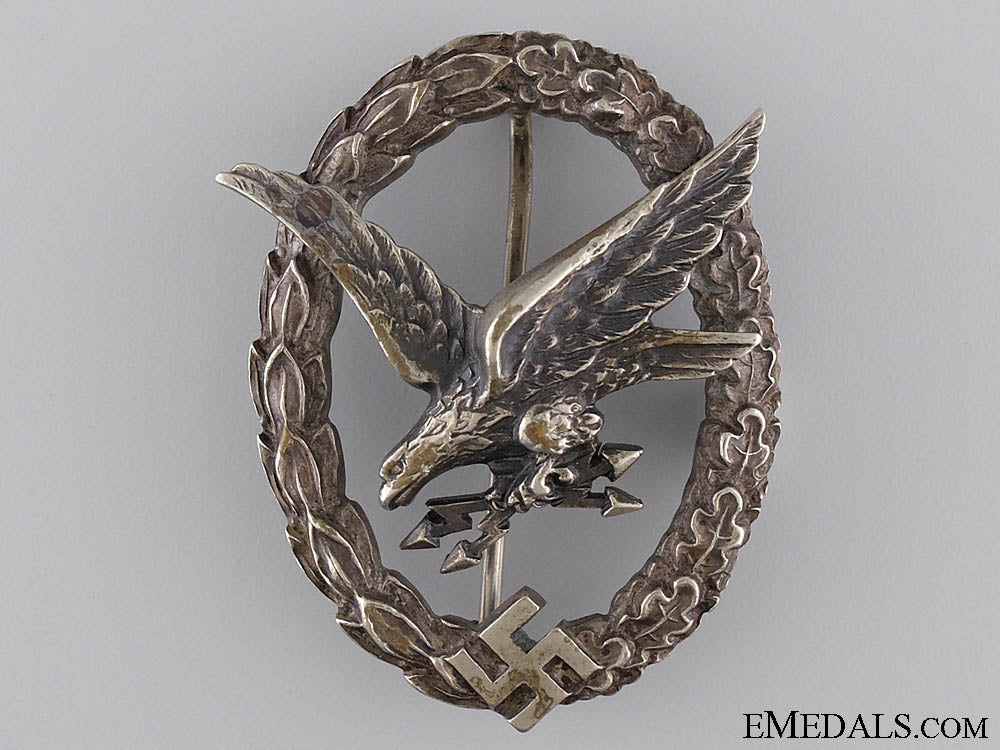 an_early_radio_operator&_air_gunner_badge_by_w._deumer_an_early_radio_o_53d648b44b570