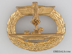 An Early Submarine War Badge; Rare Type