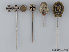 An Imperial Group Of Four Stickpins