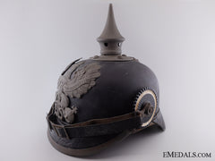 An Imperial Prussian Enlisted Pickelhaube 1916; 8Th Regiment