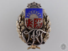 An Interwar Latvian Military Badge  C.1930