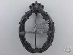 An Italian Air Force Rescue Badge; Silver Grade