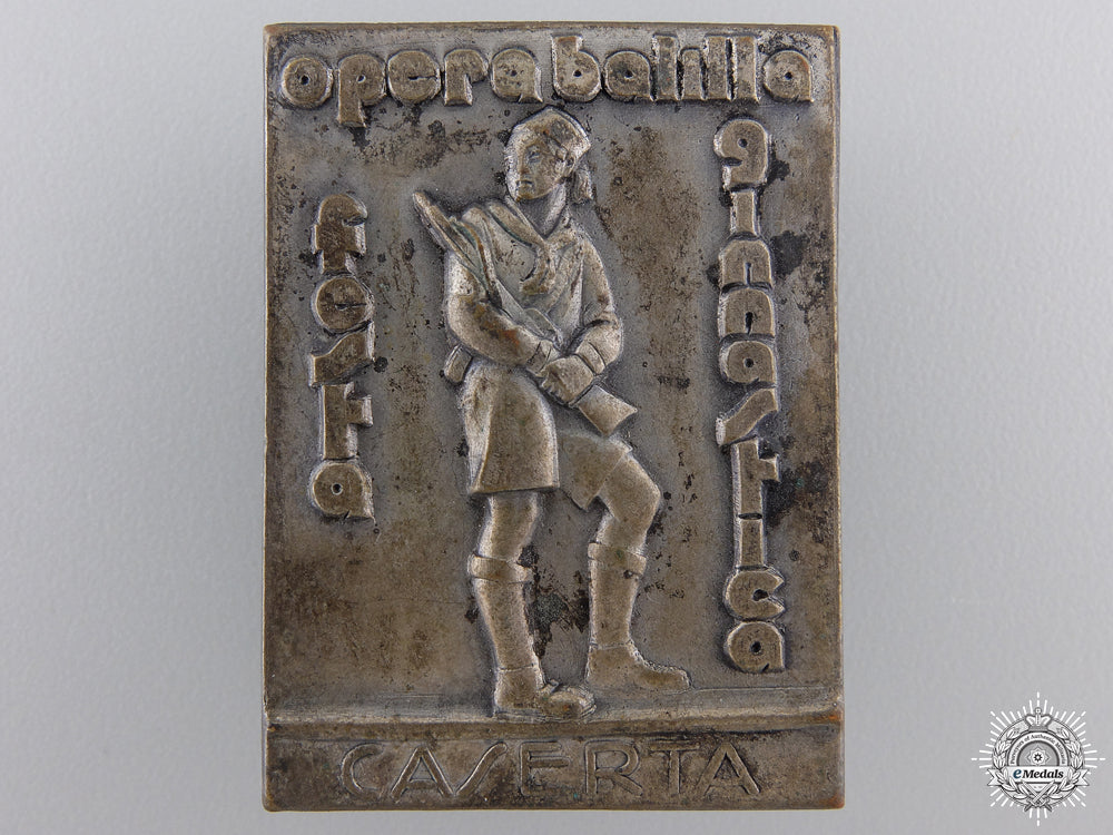 an_italian_youth_fascist_opera_balilla_caserta_badge_an_italian_youth_54fdacf50a69d
