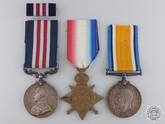 A Military Medal Group To Private King  Who Was Killed At Vimy