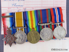 A 1914 Mons Star Group To The Gordon Highlanders