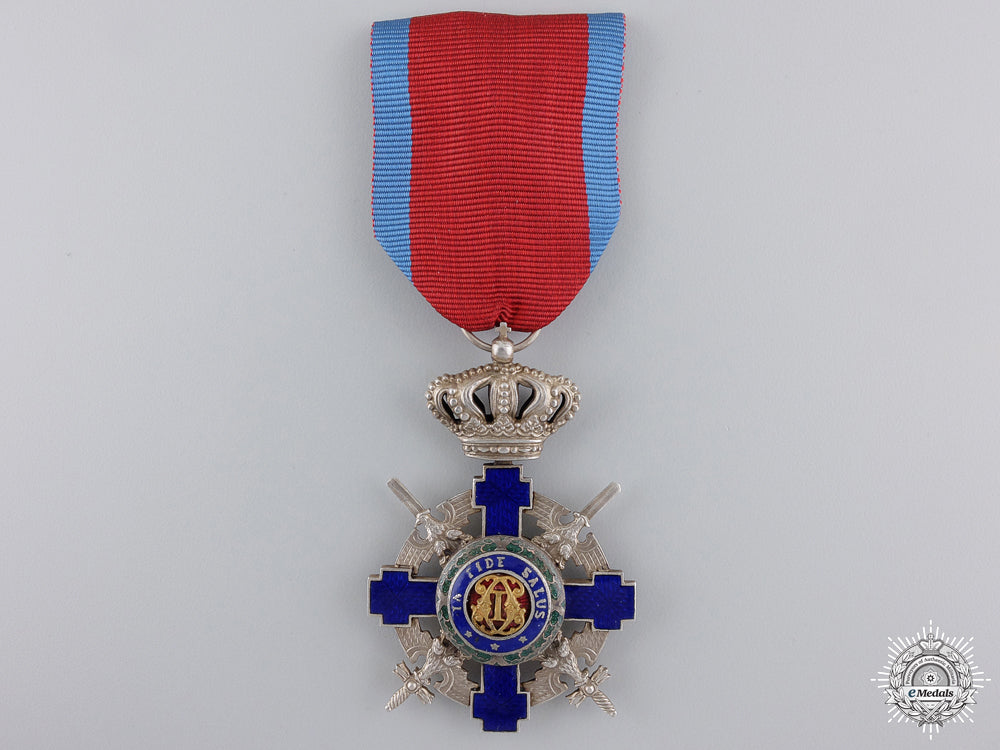 an_order_of_the_star_of_romania;_knight_with_crossed_swords_an_order_of_the__55007afb51be0