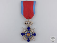 An Order Of The Star Of Romania; Knight With Crossed Swords