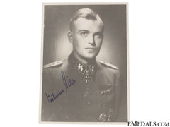 An Ss Kc Winner Signed Photograph
