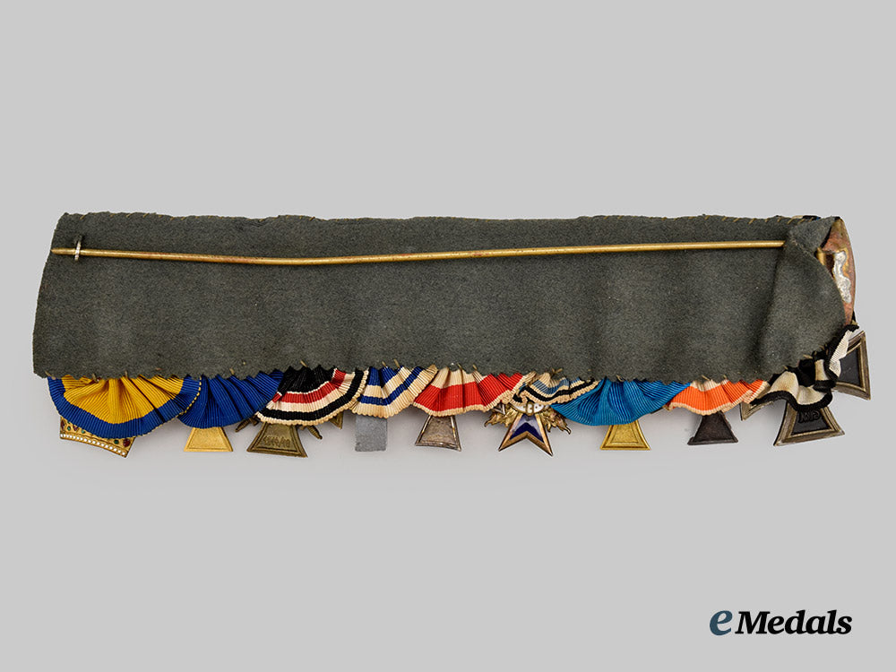 Germany, Imperial. A Superb Order and Medal Bar for First World War and Freikorps Service