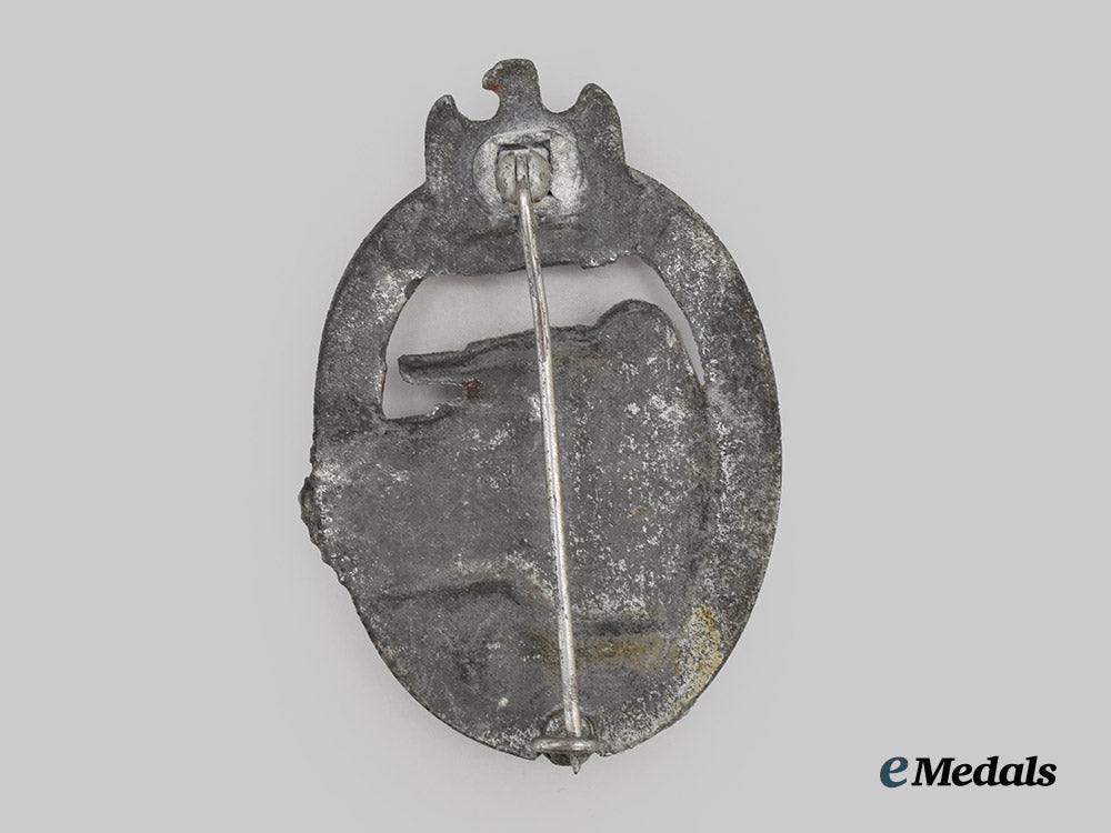 Germany, Wehrmacht. A Panzer Assault Badge, Silver Grade, by Rudolf Karneth