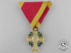 A Fine House Order Of Henry The Lion; Merit Cross First Class In Gold