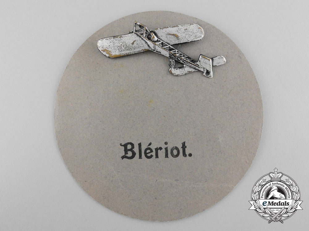 france,_iii_republic._an_early1910_blériot_monoplane_badge_b_0465