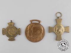 Three German State Medals And Awards