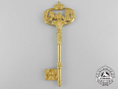 A Spanish King Alfonso Xii Court/Privy Chamber Key (1874-1885)
