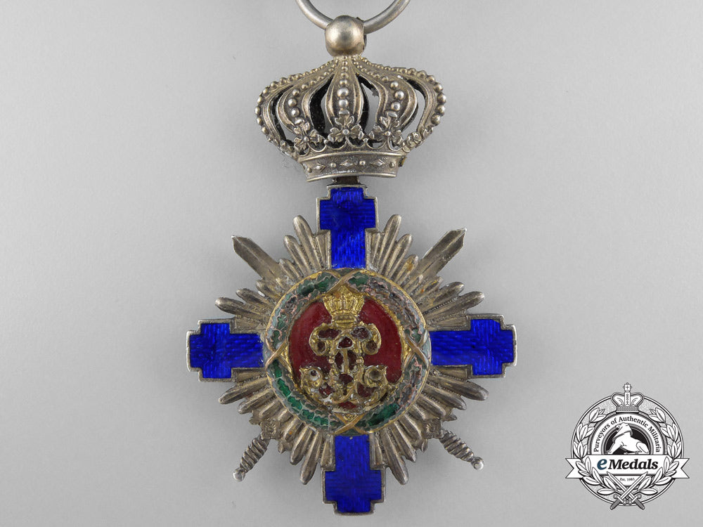an_order_of_the_star_of_romania;_officer_with_crossed_swords_b_1247