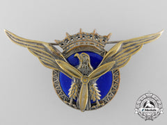 A Spanish Franco Era Military Transport Pilot Wings Badge