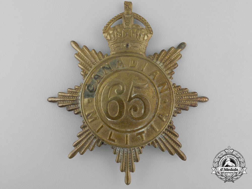 a65_th_battalion(_mount_royal_rifles)_canadian_militia_helmet_plate_c.1908_b_133