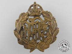 A Second War Royal New Zealand Air Force (Rnzaf) Cap Badge