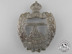 Canada, Cef. A 3Rd Machine Gun Company; 1St Canadian Division Cap Badge