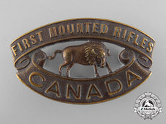 Canada. A 1St Mounted Rifle Battalion Shoulder Title