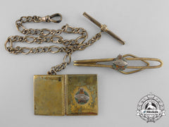 A Second War Canadian Armoured Corps Locket And Clip