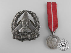 Two Rare Polish Spanish Civil War Decorations 1936-1939