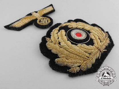 a_second_war_kriegsmarine_officers_visor_wreath_and_cap_eagle_b_2628