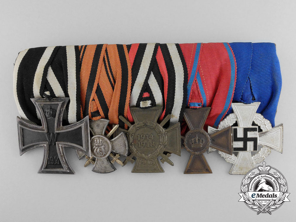 germany._a_first&_second_war_medal_bar;_württemberg_army_recipient_b_2711_1