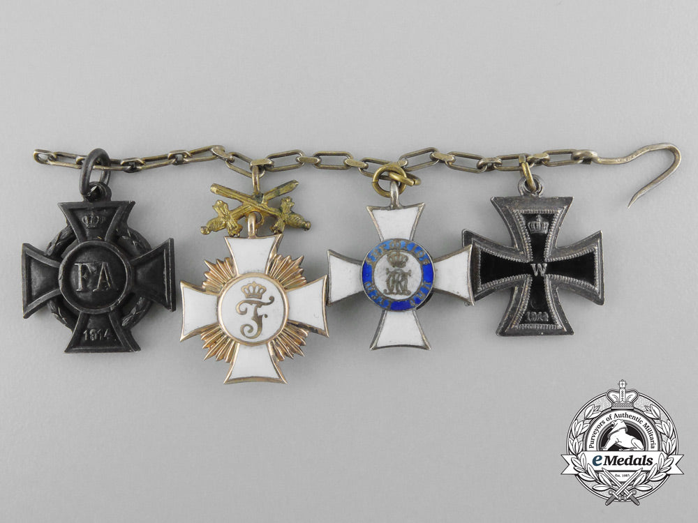 a_fine_first_war_württemberg_officer’s_medal_bar_b_2951