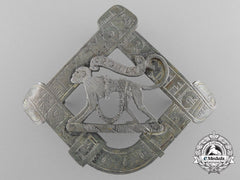A Fitzgerald Scottish Clan Badge In Sterling